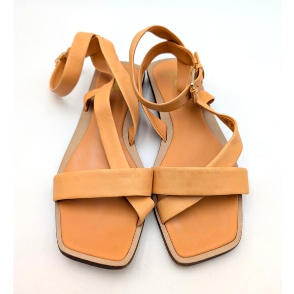 Sarto by Franco Sarto Ema 2 Ankle Strap Sandals Women's Orange Size US10M EU40 - Picture 12 of 13